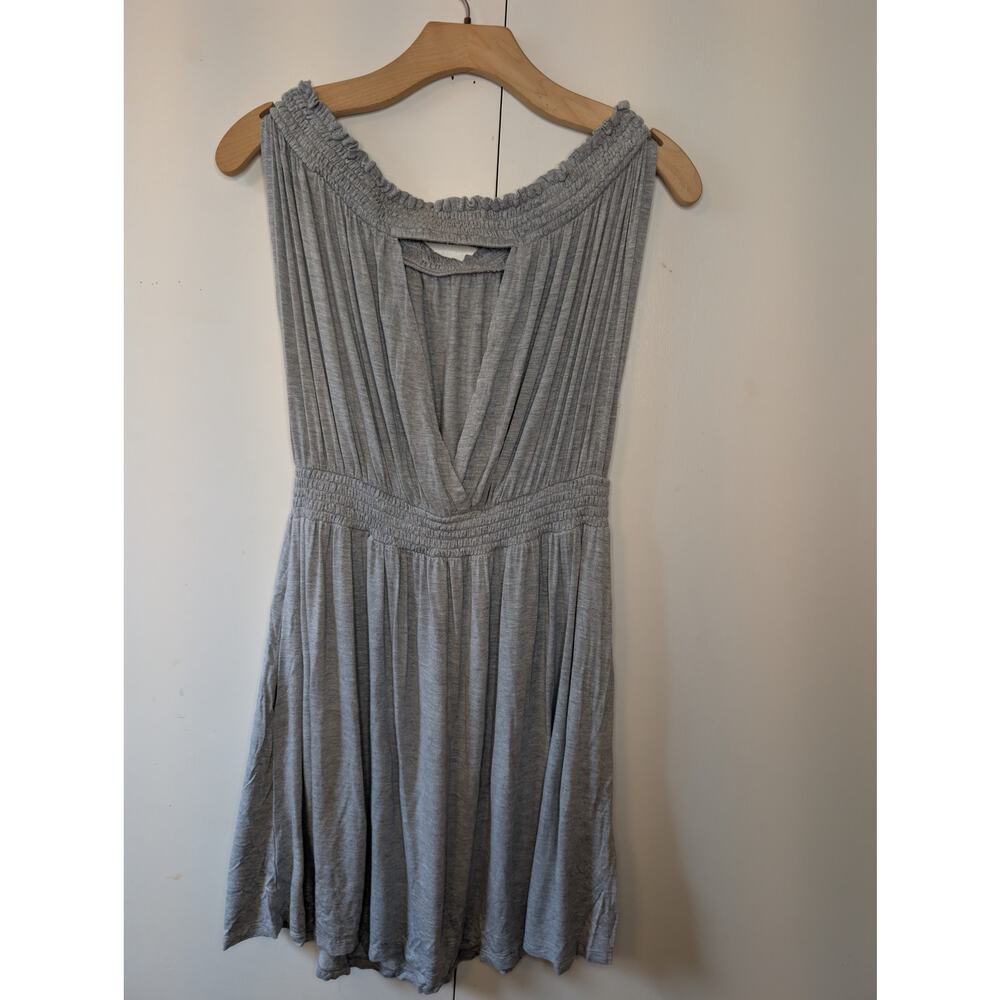 Doe & Rae Gray Mini Dress - Picture 9 of 11